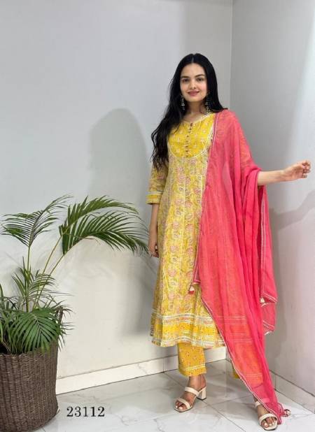 Indira 23112 Size Set Readymade Anarkali Suits Catalog